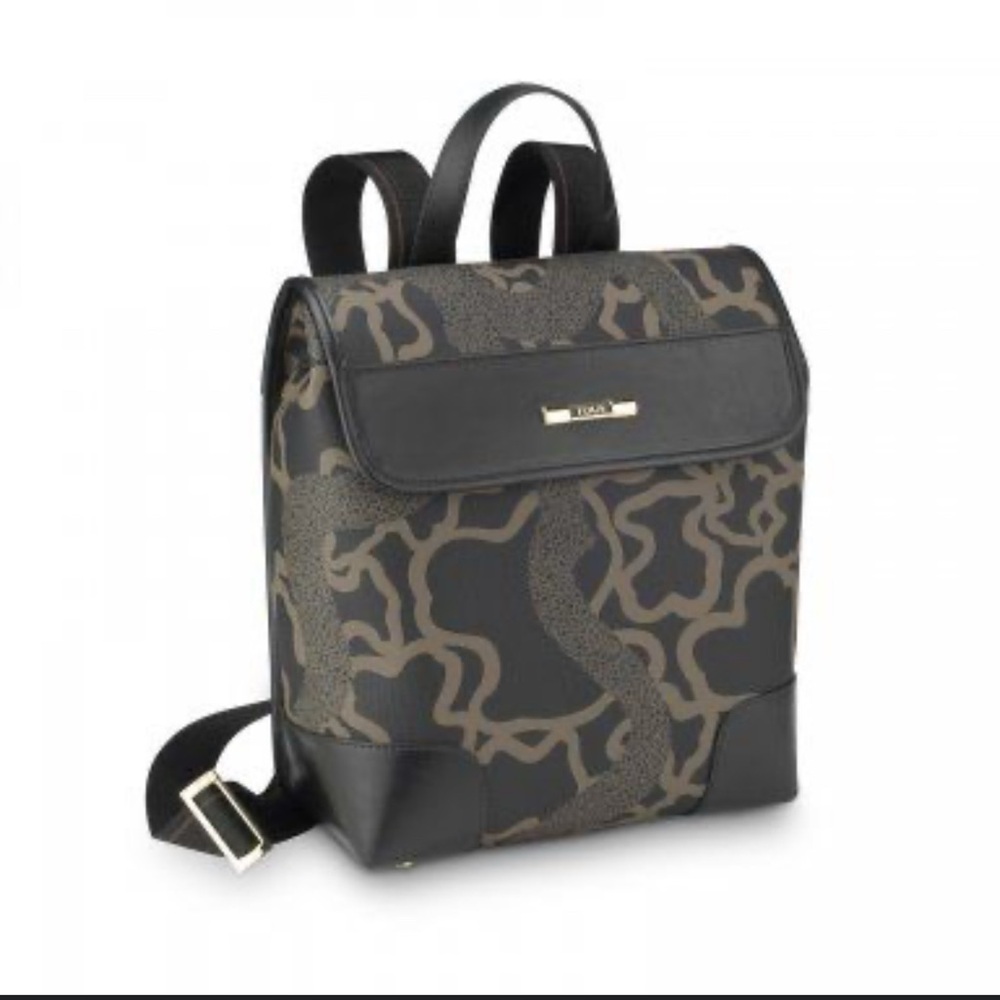 Tous kaos Backpack with Modern Pattern